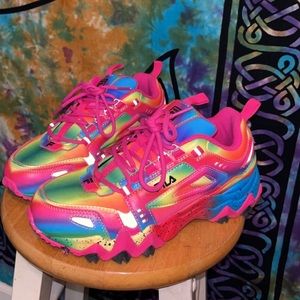 Rainbow FILA work shoes